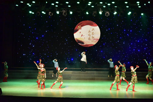 市直机关举行纪念建党96周年，喜迎十九大文艺节目选拔赛