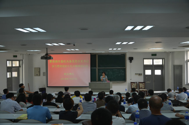 市直机关工委积极开展基层党组织书记学习贯彻十九大精神培训暨“双创双修”宣教活动