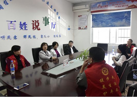 市直机关工委赴共建社区 开展“民情大走访，双创大帮扶”活动