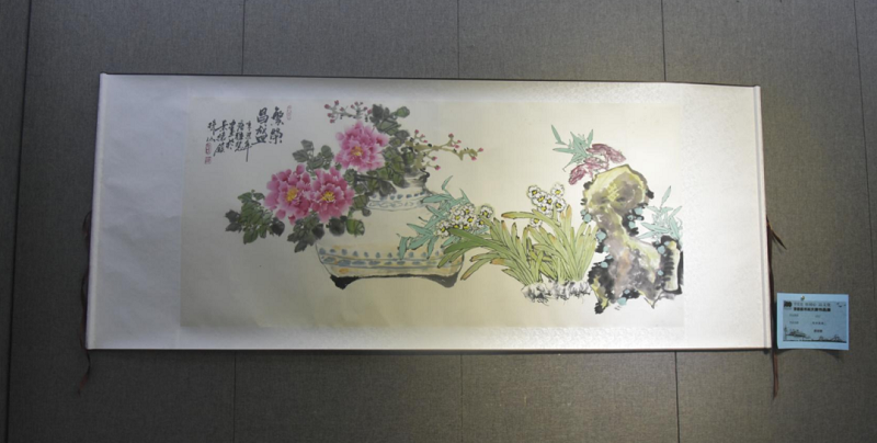 “学党史、悟初心、品文化” 景德镇书画大赛作品展开幕