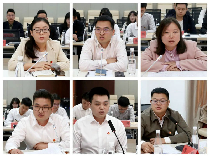 市委组织部召开青年理论学习小组“学用新思想 奋进新征程”主题教育第一期专题学习研讨会