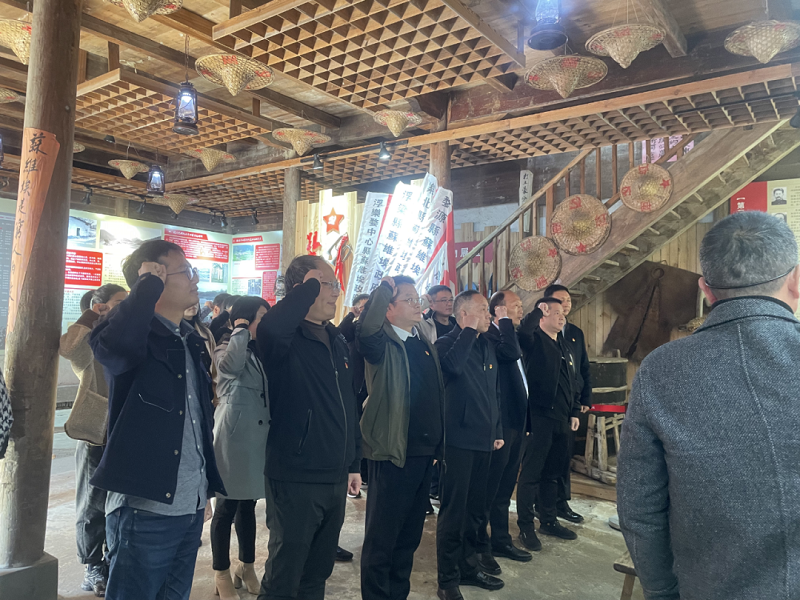 部机关第一党支部联合开展“深化主题教育 赓续红色血脉”主题党日活动