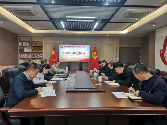 市国动办开展“学条例知敬畏 守初心创新业”主题党日活动