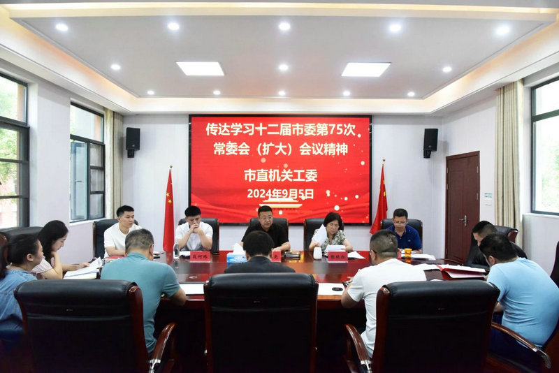 奋战一百天、夺取全年胜 ——市直机关工委专题传达学习市委常委会（扩大）会议精神