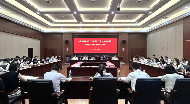 市直机关工委扎实推进“四强”党支部建设,举办第三批市直机关“四强”党支部交流展示活动