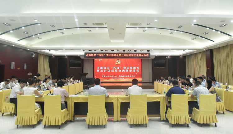 市直机关工委扎实推进“四强”党支部建设,举办第三批市直机关“四